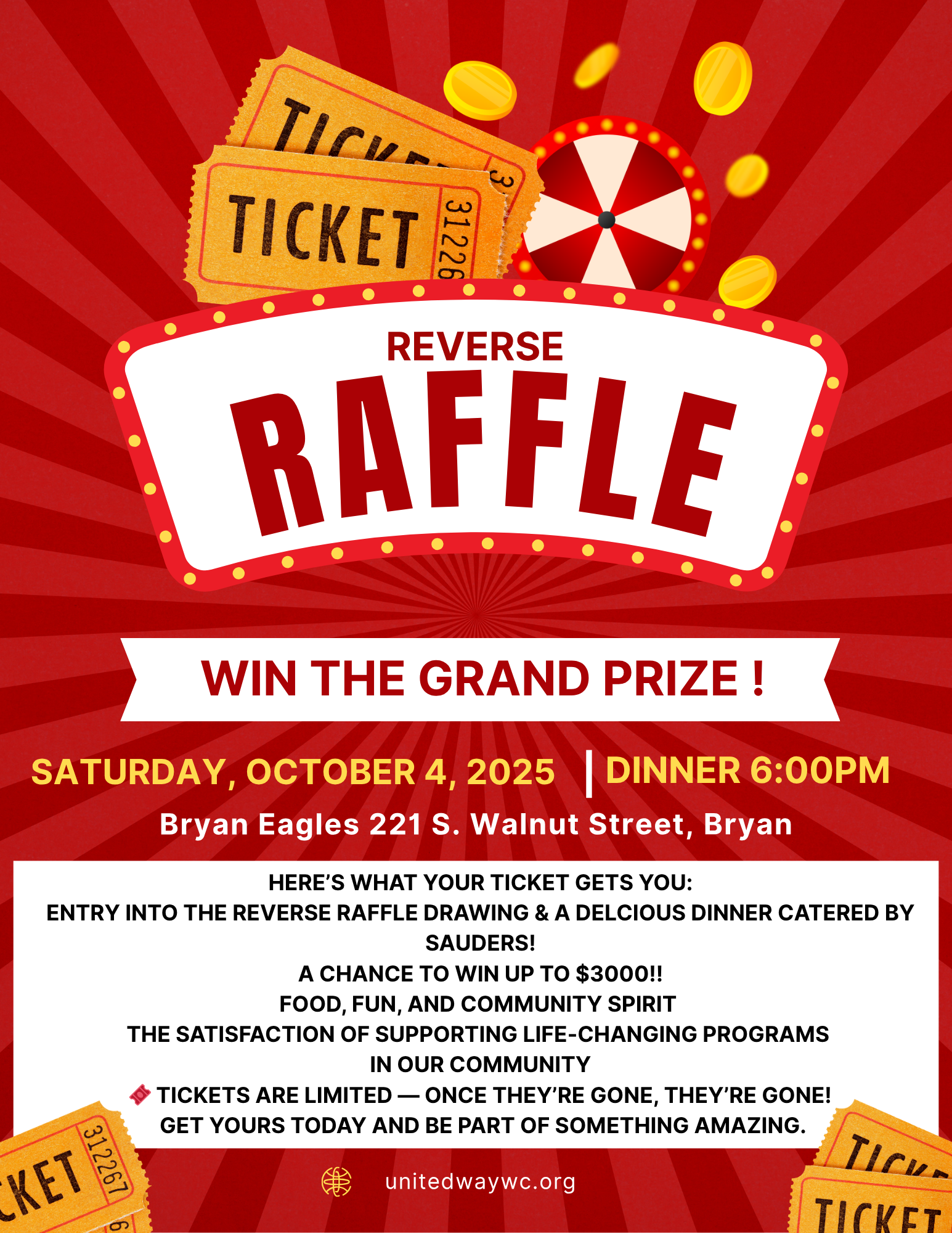 Reverse Raffle Fundraiser