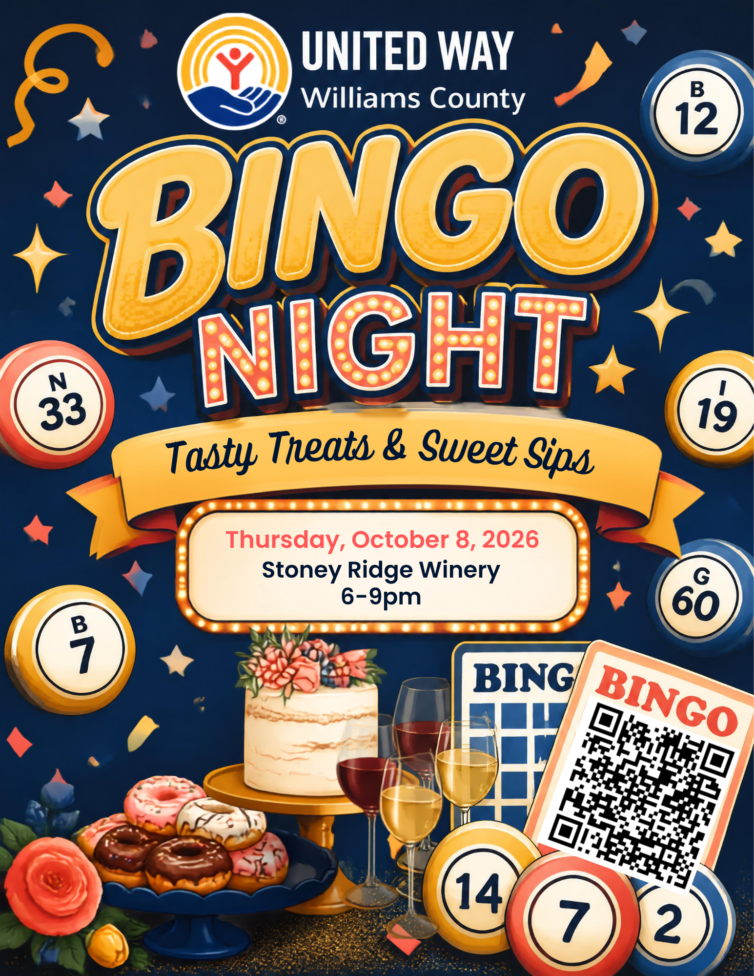 Sips & Sweets Bingo